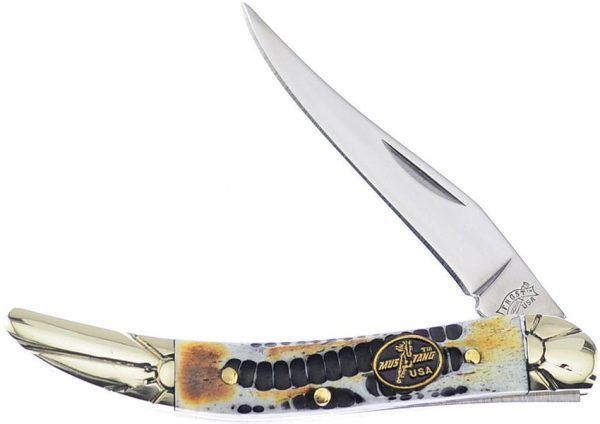 Frost Cutlery Toothpick Mojave Bone Single Blade Knife