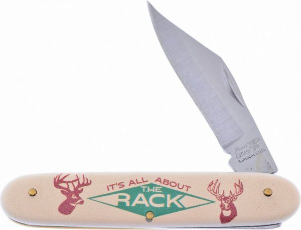 Frost Cutlery Deer Folder - Ivory Handle