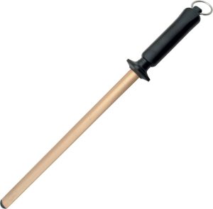 Fallkniven Diamond Sharpener 12" Steel Rod Honing Tool