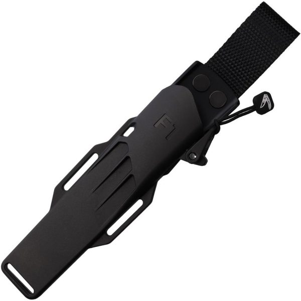 Fallkniven F1 Fixed Blade Elmax Steel Black Zytel Handle