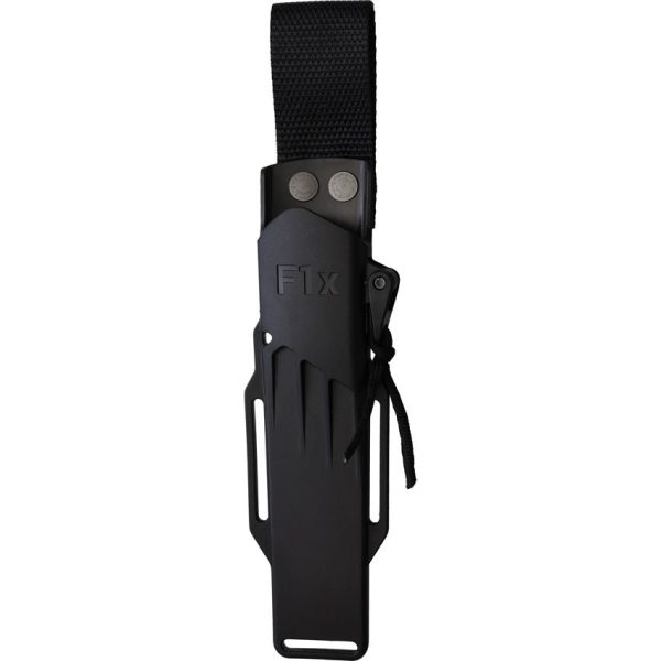 Fallkniven F1 Survival Fixed Blade Knife Elmax Steel Black