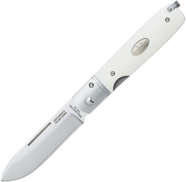 Fallkniven Gentleman's Linerlock Elforyn Folding Knife Ivory