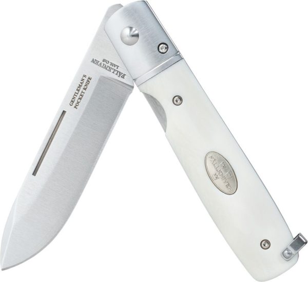 Fallkniven Gentleman's Linerlock Elforyn Folding Knife Ivory
