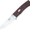 Fallkniven Hunter's Knife Maroon Micarta Fixed Blade CPM-3V