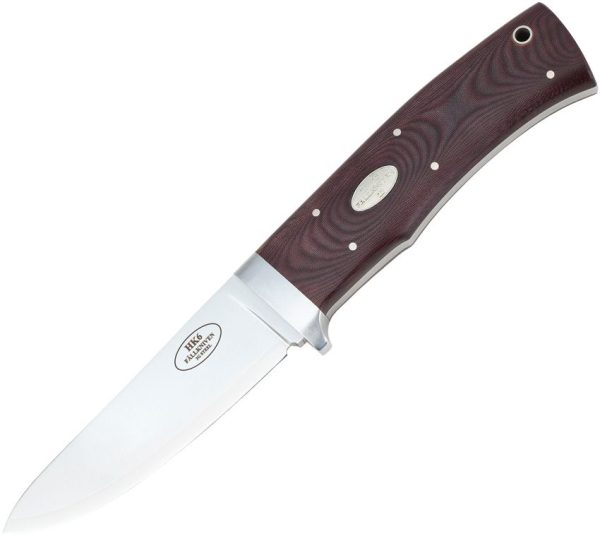 Fallkniven Hunter's Knife Maroon Micarta Fixed Blade CPM-3V