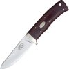 Fallkniven HK9 Fixed Blade Damascus Maroon Micarta Knife