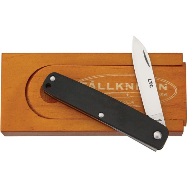 Fallkniven Legal To Carry Folder Black 3G Steel Folding Knife