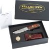 Fallkniven Phantom Anniversary Folding Knife Elmax Steel Ironwood