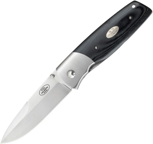 Fallkniven PXL Linerlock Black Micarta Folding Knife Elmax