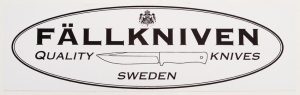 Fallkniven Free Sticker Promo - 8x4 inches Oval