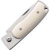 Fallkniven U1 Folder Elmax Steel Folding Knife Ivory Handle