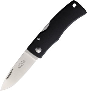Fallkniven U2 Lockback Elmax Steel Folding Knife Black