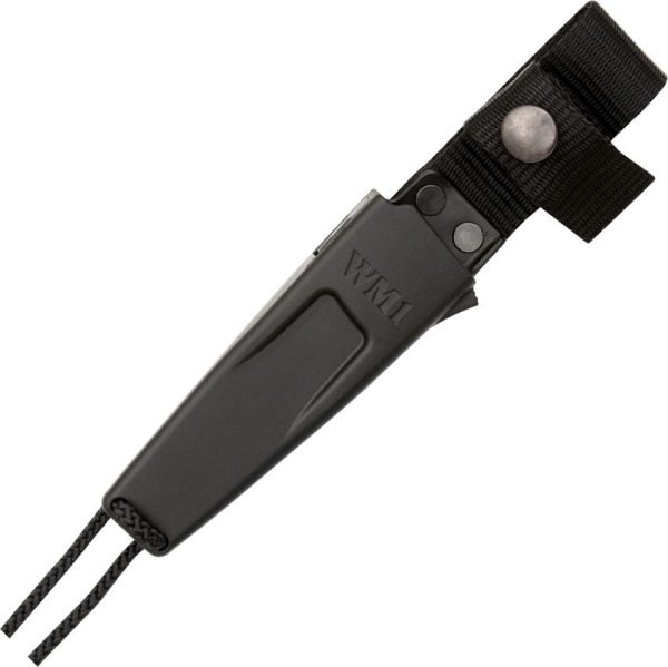 Fallkniven WM1 Neck Sheath - Black Kydex Nylon