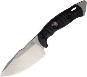 Fobos Alaris Fixed Blade CPM-3V Stonewash Black Micarta Knife