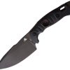 Fobos Knives Alaris Fixed Blade CPM-3V Black Red Handle