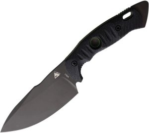 Fobos Alaris Fixed Blade CPM-3V Black Micarta Tactical Knife