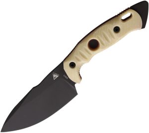 Fobos Knives Alaris Fixed Blade CPM-3V Black PVD 5in