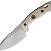 Fobos Alaris Fixed Blade CPM-3V Stonewash Ivory Micarta