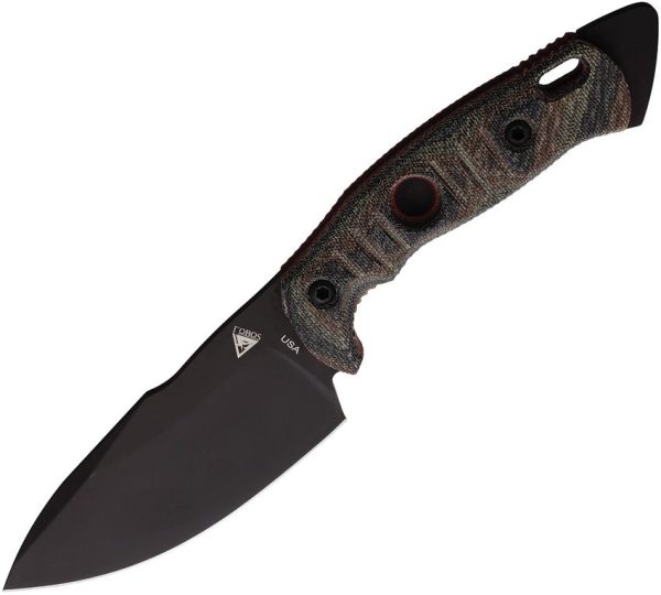 Fobos Knives Alaris 3V Camo Micarta Fixed Blade CPM-3V Steel