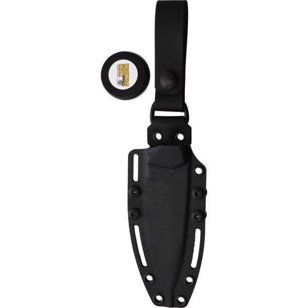 Fobos Cacula Fixed Blade Knife CPM S35VN Gray PVD Micarta