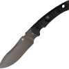 Fobos Knives Tier1-BC Fixed Blade CPM MagnaCut Black G10