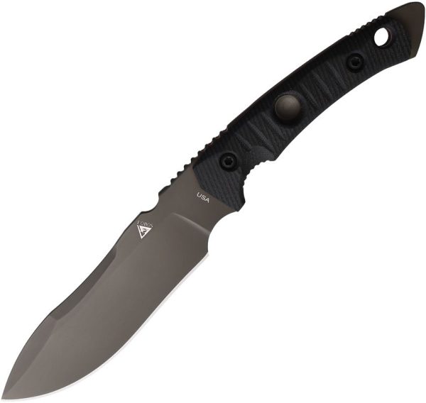 Fobos Knives Tier1-BC Fixed Blade CPM MagnaCut Black G10