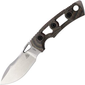 Fobos Knives Tier 1 Mini Fixed Blade CPM-154 Camo Micarta