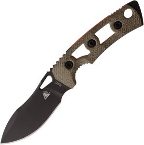 Fobos Knives Tier 1 Mini - PVD OD Micarta