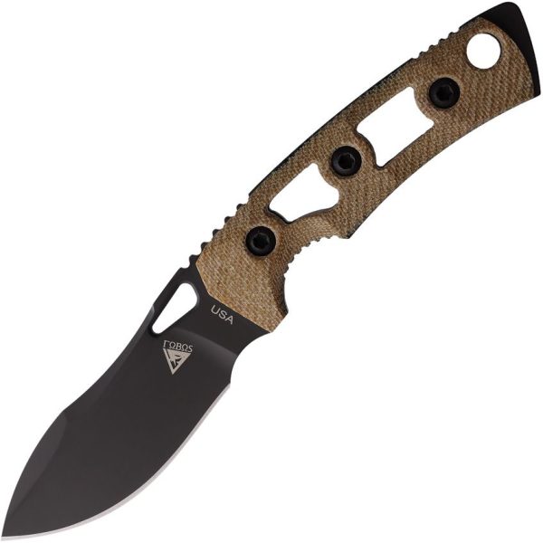 Fobos Knives Tier 1 Mini Fixed Blade CPM-154 Camo Micarta