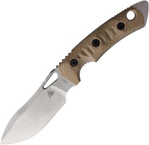 Fobos Knives Tier 1 Mini - Stonewash Natural
