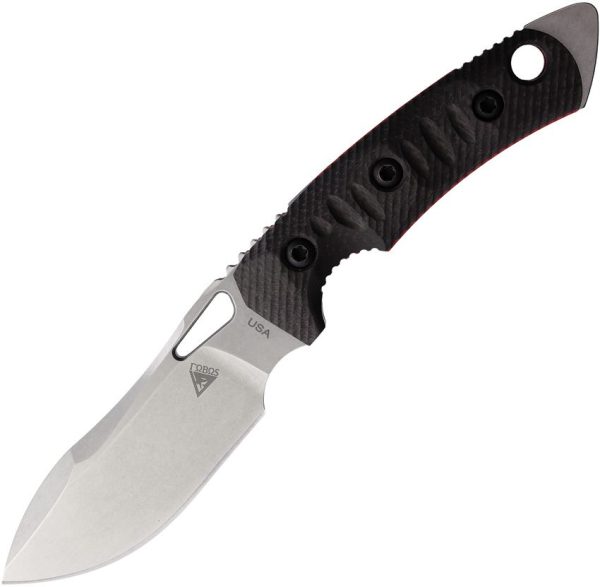 Fobos Knives Tier 1 Mini - Stonewash Carbon Fiber