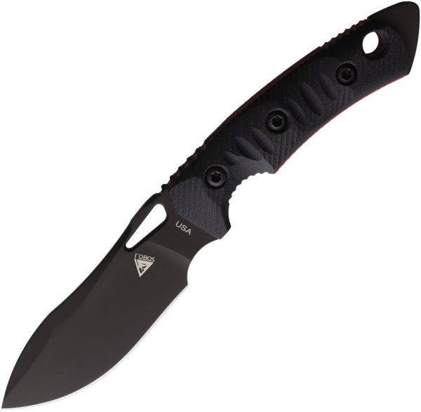 Fobos Knives Tier 1 Mini - PVD Black Micarta