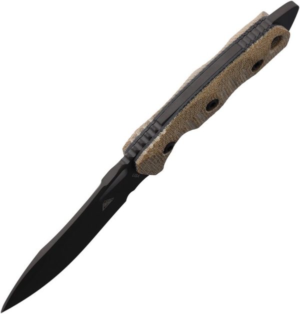 Fobos Knives Tier 1 Mini - PVD Natural Micarta
