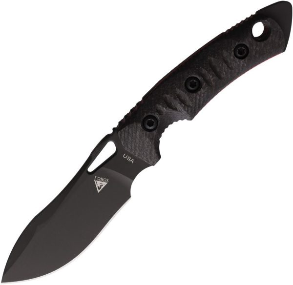 Fobos Knives Tier 1 Mini - PVD Carbon Fiber Large