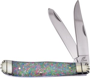 Frost Cutlery Ocoee River Trapper Glow In Dark