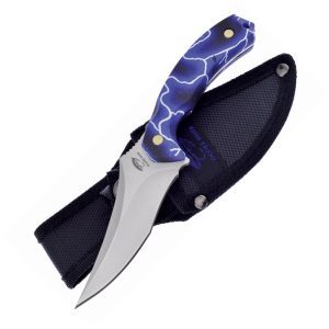 Frost Cutlery Lightning Fixed Blade Blue Camo