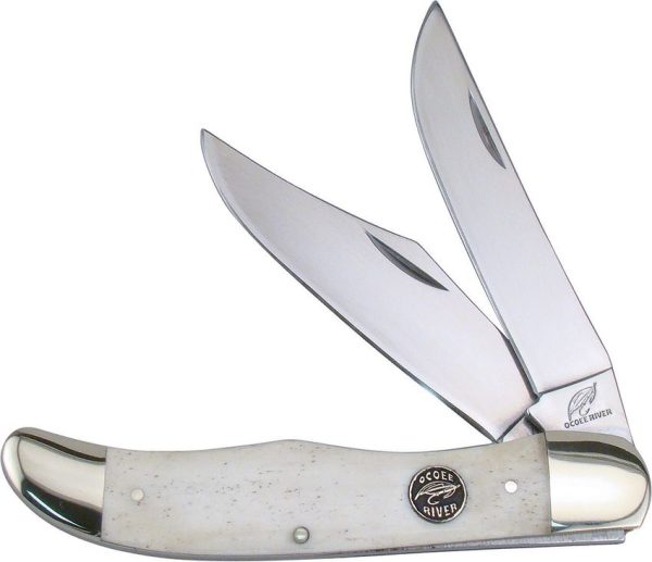 Frost Cutlery Ocoee River Hunter Bone Handle