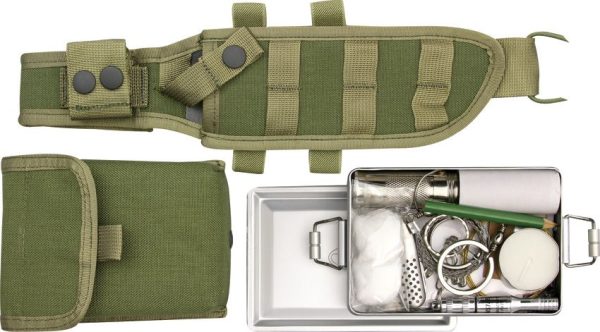 Fox Parang Bushcraft 7" N690Co Fixed Blade Survival Knife
