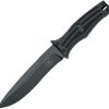 Fox Spear Tech Fixed Blade N690 Black G10 Handle Kydex Sheath