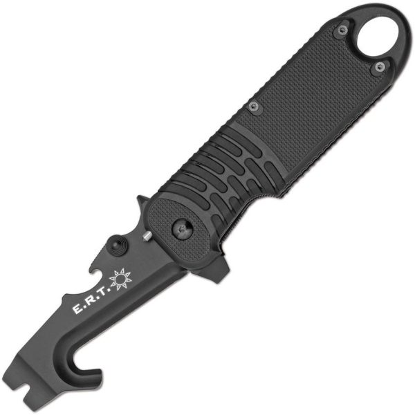 Fox ERT Rescue II Linerlock Folding Knife N690 Black