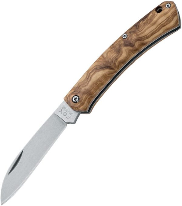 Fox Nauta Slip Joint - Olive Wood 420C