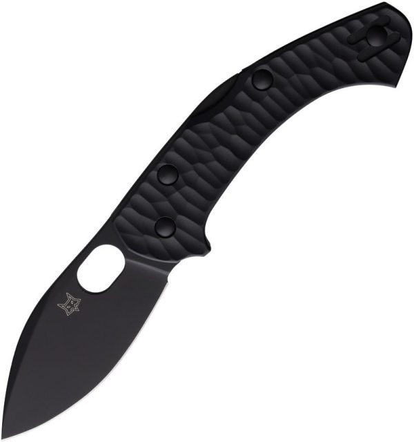 Fox Zero 2.0 Lockback Black Folding Knife Becut Steel Blade