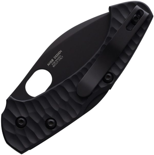 Fox Zero 2.0 Lockback Black Folding Knife Becut Steel Blade