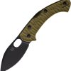 Fox Zero 2.0 Lockback OD Green Folding Knife Becut Steel