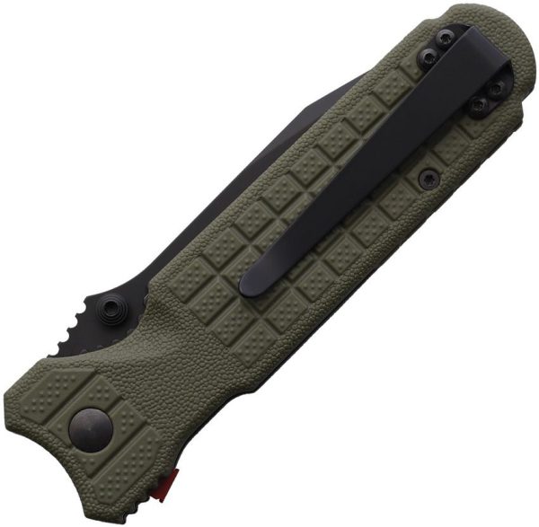 Fox Predator Evolution Linerlock Folding Knife Niolox Tanto OD