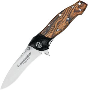 Fox Invader Linerlock Bocote Extended Tang 440C