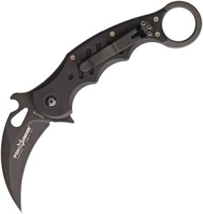 Fox Karambit Black 3" N690Co Folding Knife Linerlock