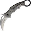 Fox Karambit Linerlock SW Folding Knife N690 Green Micarta