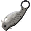 Fox Karambit Linerlock SW Folding Knife N690 Green Micarta