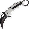FOX479W.jpg Fox Karambit Linerlock White G10 N690 Folding Knife